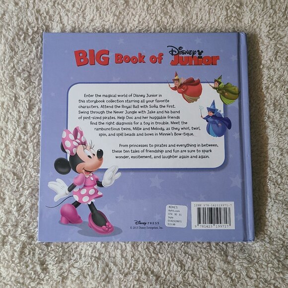 Disney Big Book of Disney Junior Hardcover Book - Picture 2 of 2